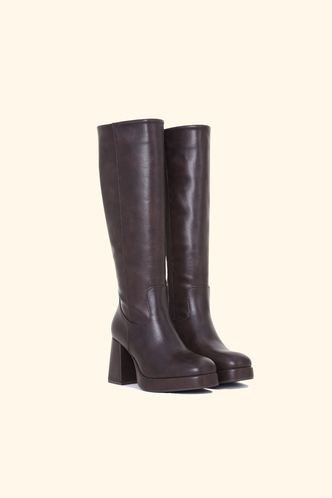 BOTTES NINA - MARRON