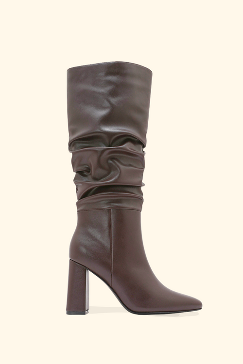 BOTTES OLGA - MARRON