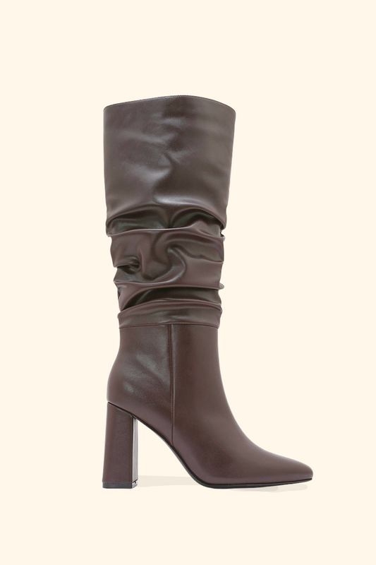 BOTTES OLGA - MARRON