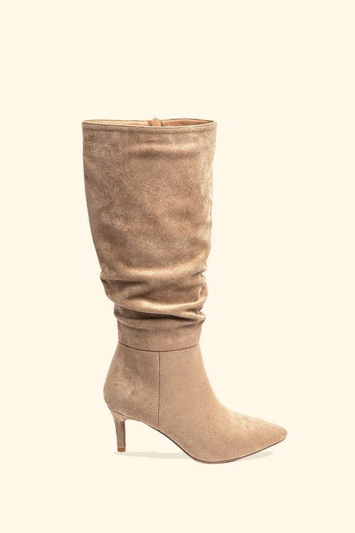 BOTTES LUCY - TAUPE