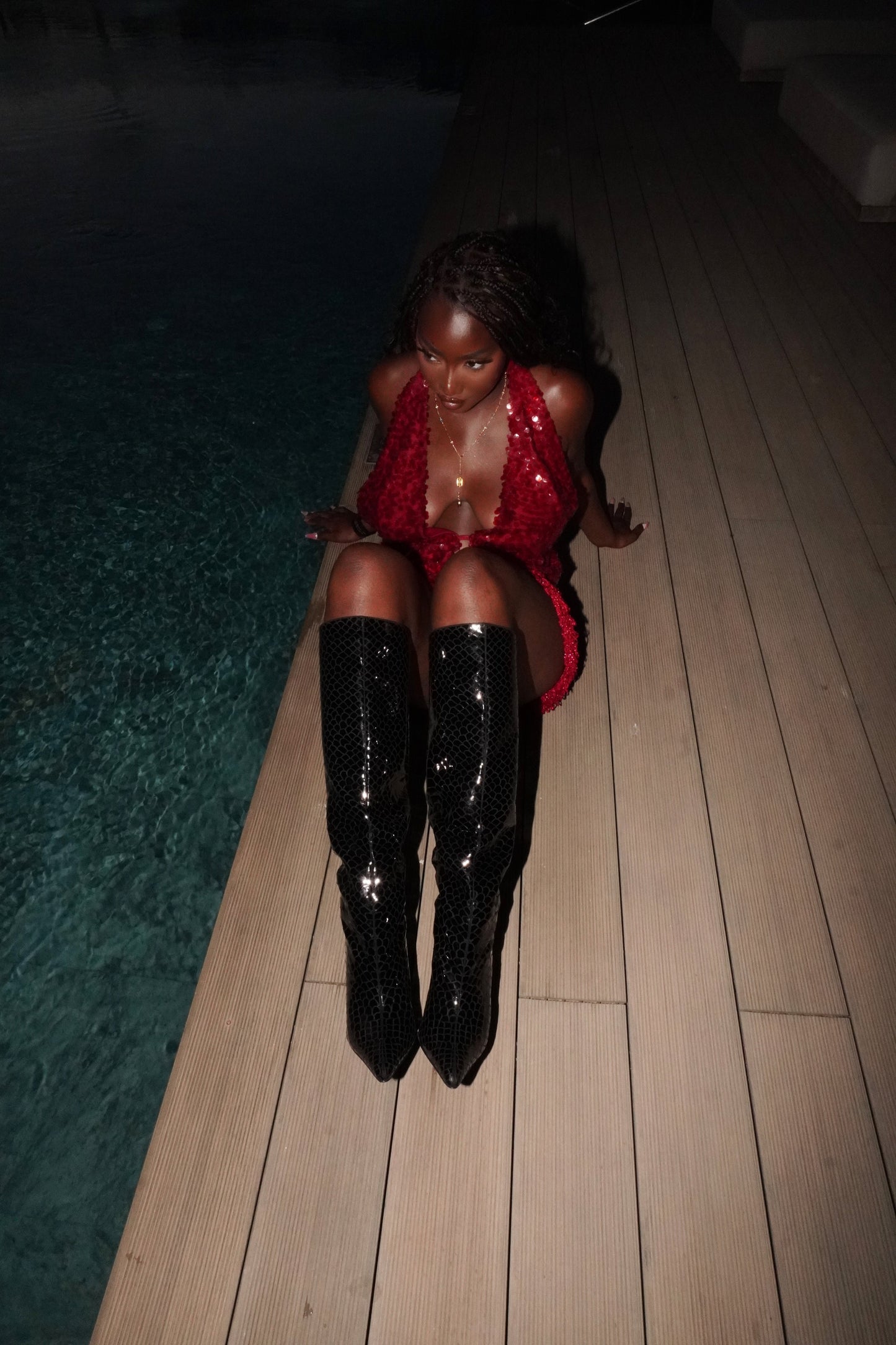 BOTTES MERMAID - BLACK