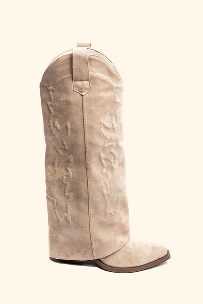 BOTTES REVERS STYLE SANTIAGS JADE - BEIGE