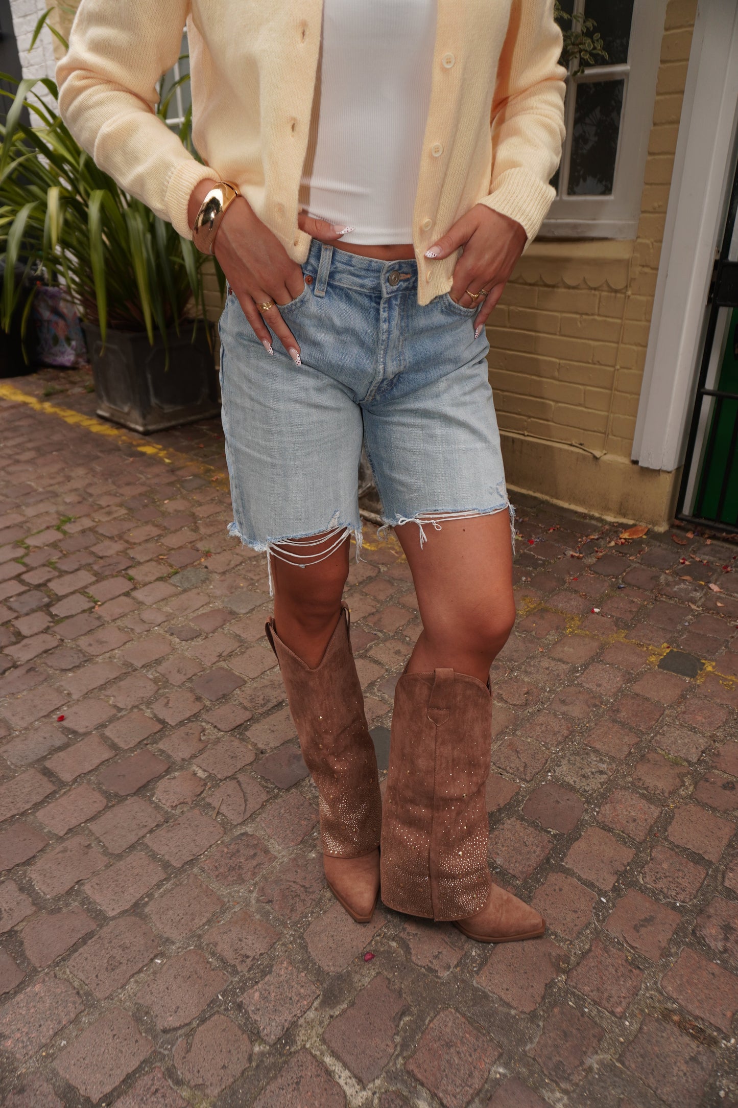 BOTTES REVERS STYLE SANTIAGS MILY  - MOKA