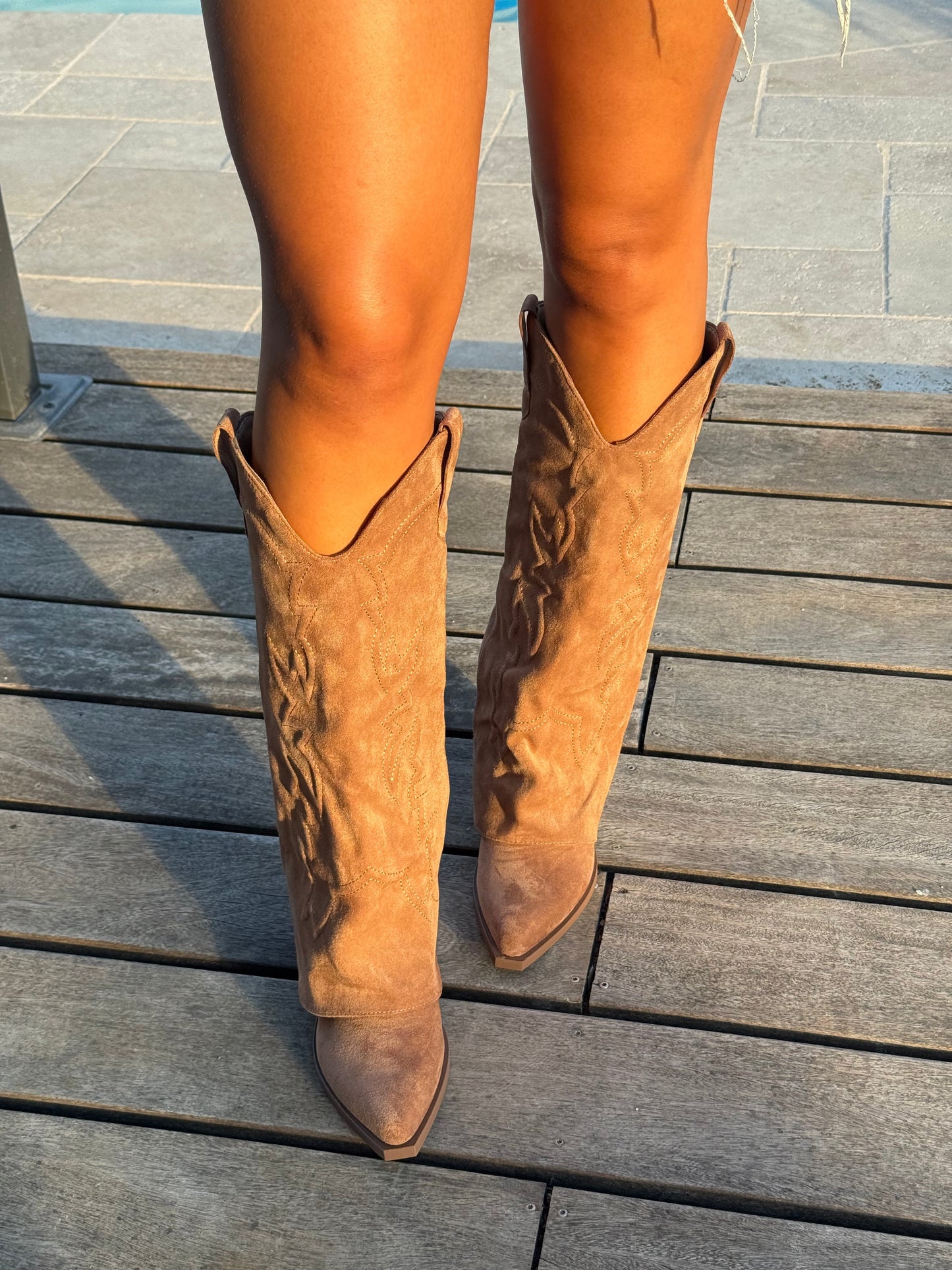 BOTTES REVERS STYLE SANTIAGS JADE -CAMEL