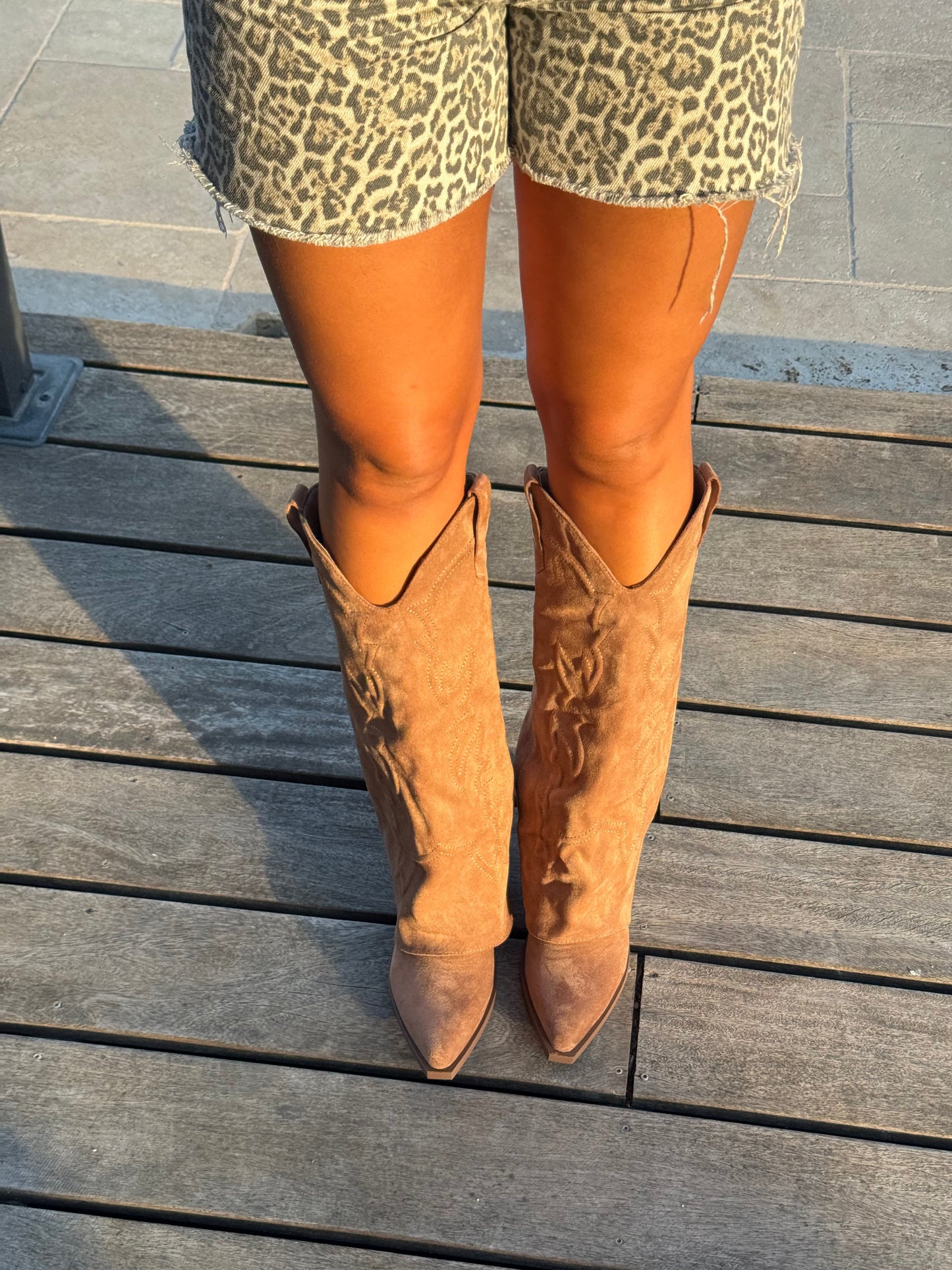 BOTTES REVERS STYLE SANTIAGS JADE -CAMEL