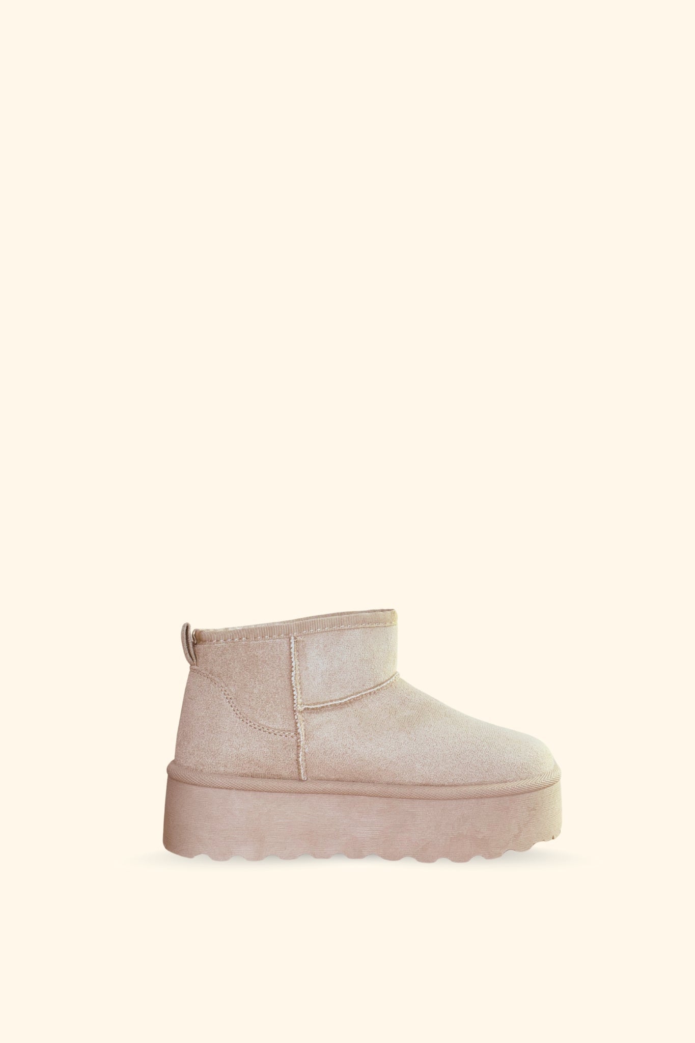 BOTTINES ROMY - BEIGE