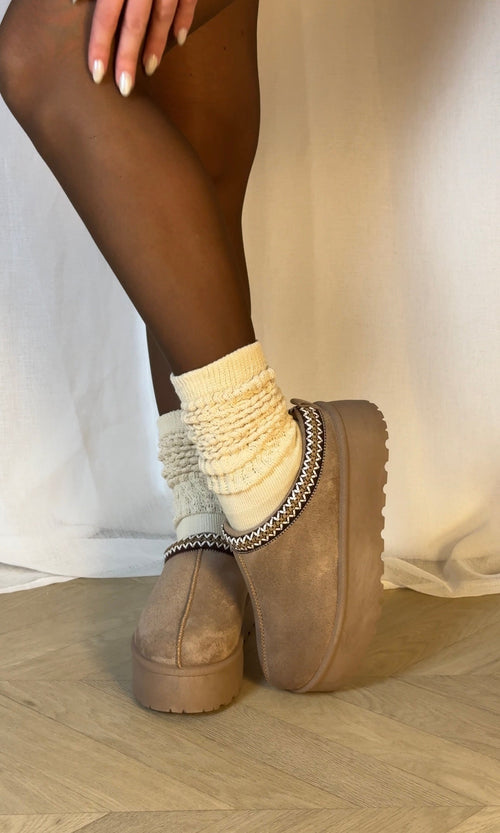 MULES FOURRÉES WINIE