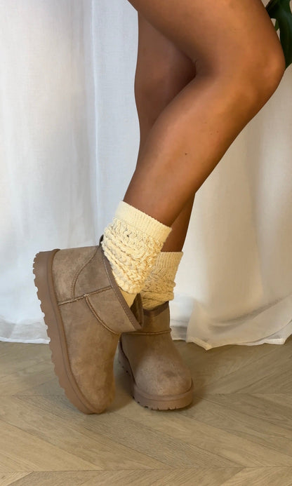 BOTTINES ROMY MINI - TAUPE