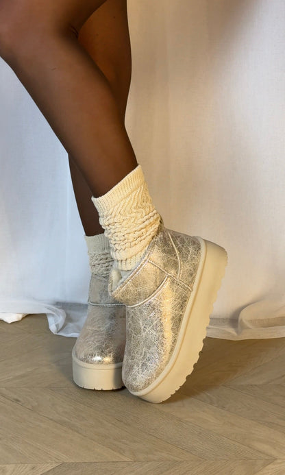 BOTTINES ROMY - GOLD